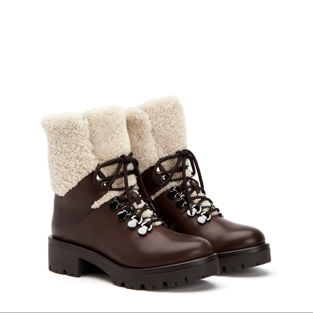 NWOT Aquatalia Jamie waterproof lace up boots